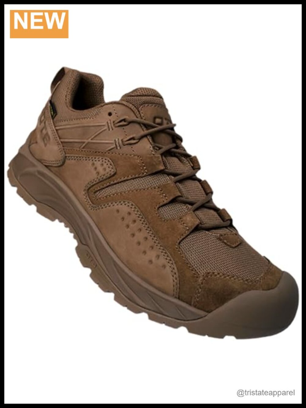 Waterproof Low-Cut Tactical Boots with Grip-STIK Outsole - Lace Up Combat Style